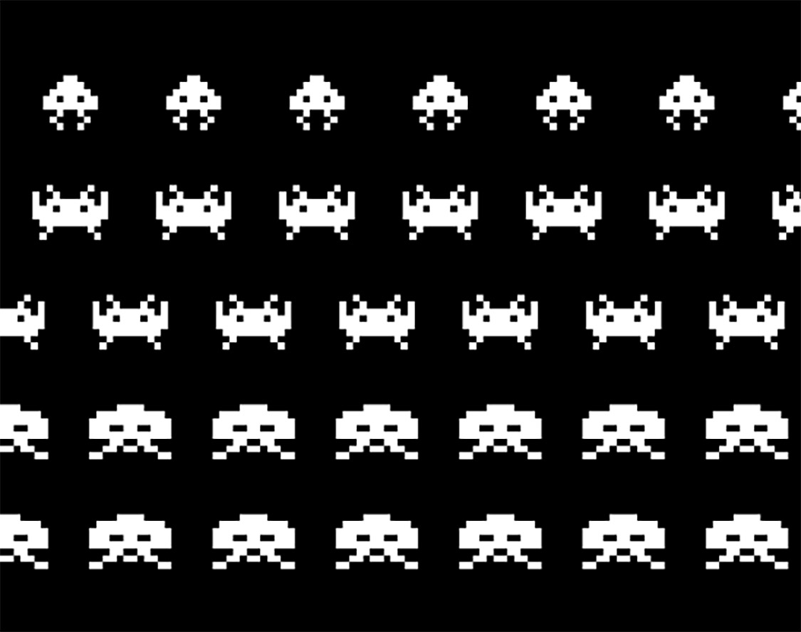 Space Invaders – Mudskipper Press