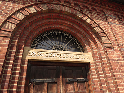 400 george columbarium door
