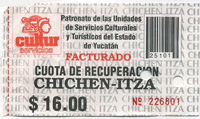 chichen itza ticket
