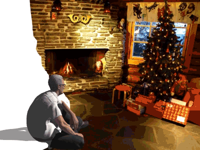Simon-by-fireplace