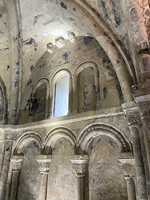 Interior of Cormac's Chapel, Rock of Cashel.