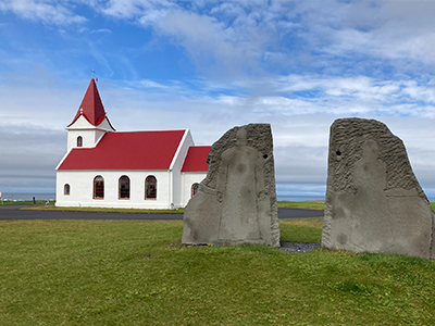 Ingjaldsholskirkja in Iceland.