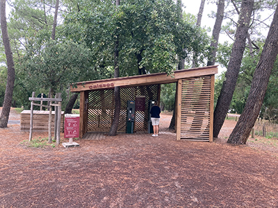 Cash point at Dune of Pilat.