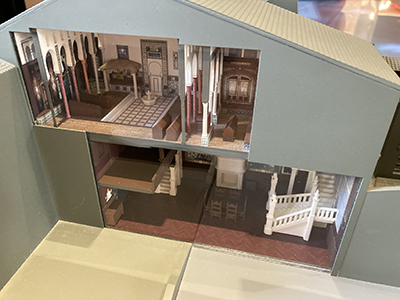 Maquette of Pierre Loti House.