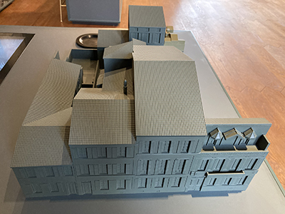 Maquette of Pierre Loti House.