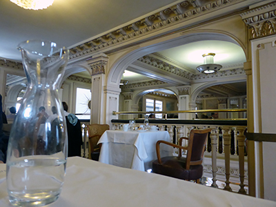 Inside Angelina's, Paris.