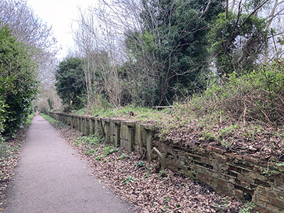 Lemsford Road Halt, Alban Way.